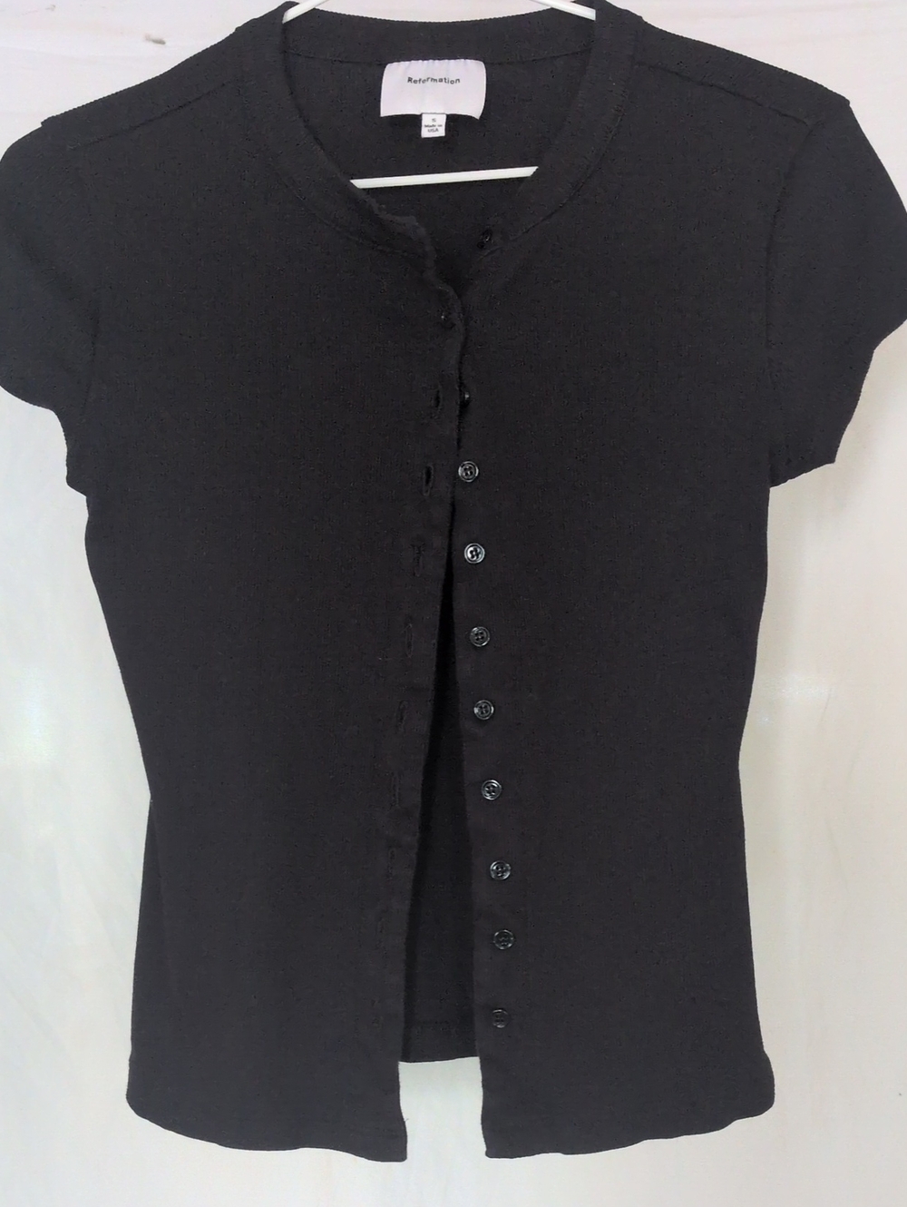 Reformation Raelynn Knit Top - Small - Picture 3 of 5